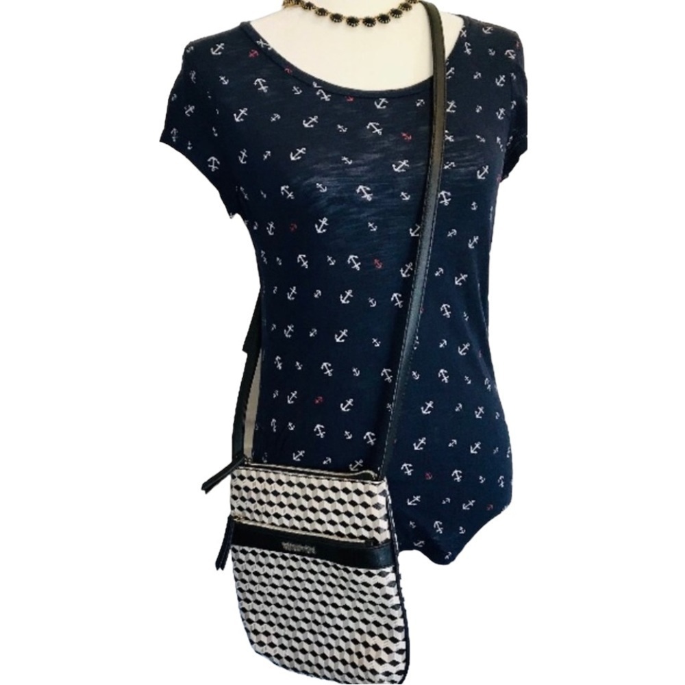 KENNETH Cole Reaction Crossbody Retro Print